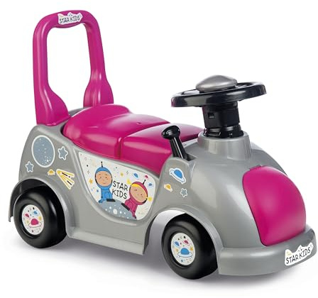 Chicos - Starkids Ride-On per Bambini | Macchina Rosa Cavalcabile per Bambini a Spinta | Gioco Prima Infanzia con cassetto per trasportare i Giocattoli | Cavalcabile Bambino 1 2 3 Anno (35218)