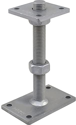 PITZL Pfostenträger Typ 11016.1200 ZiNiP beschichtet schwere Ausführung