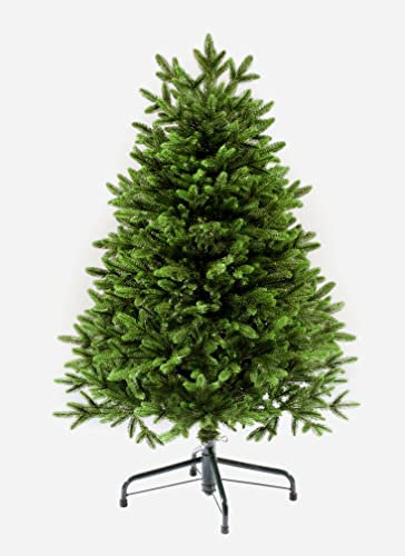 EveXmas- Onyx -125cm- Hochwertiger künstlicher Weihnachtsbaum – Einfach zu montieren Wunderschöne Baumspitzen aus 100% PE - Sehr natürlich aussehender Baum