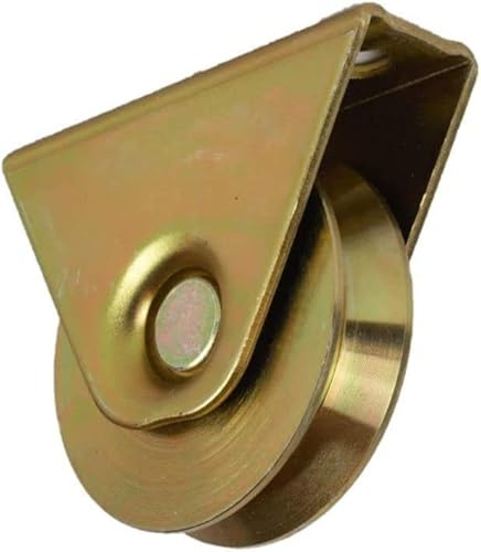 Torlaufrolle Hoch-Last Tor-Rolle in 8 verschiedenen Größen Hohlkehle Schiebetor-Schiebetür-Rolltür-Rolltor-Laufrolle (Ø 80mm)