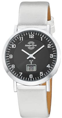 Master Time Funk Quarz Damen Uhr Analog-Digital mit Leder Armband MTLA-10813-22L