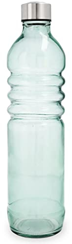 Quid Fresh Bottiglia da Tavolo in Vetro con Tappo da 1,25 l