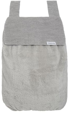 Baby's Only - Spielzeugsack Hope - Laufgittertasche für Spielzeug, Tüchern, Windeln, Kuscheltieren - 48x40 cm - für Jungen und Mädchen - Dusty Grey
