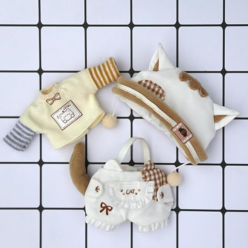 XiDonDon 1/12 BJD Puppe Kleidung Mode Anzug für ob11 gsc body9 Spielzeug Puppen Zubehör (multicolored7)