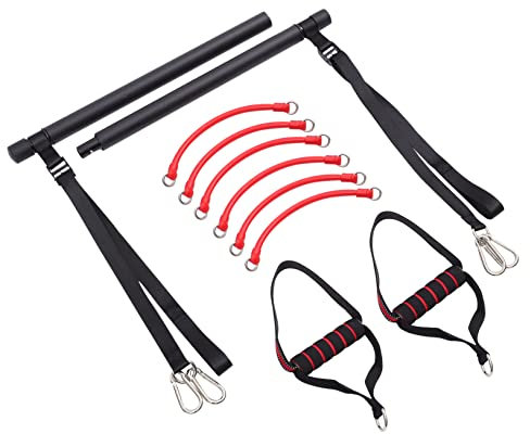 Sosoport Élastique De Résistance pour Musculation Pectorale Kit De Bandes De Résistance pour Entraînement De Bras Appareil De Tirage De Bras