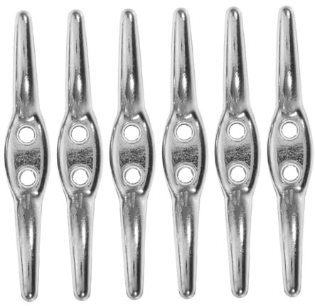 Alipis 6pcs Stainless Steel Blind Hook Window Cord Cleat Metal Organizer for Blinds Curtains Shades Cord Management in Living