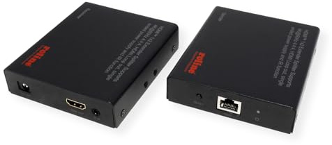 ROLINE HDMI-förlängare och splitter, 1 x 2, via Cat.6A, 70m, 4K60Hz