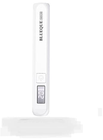 Mini lámpara UV para uñas de gel, lámpara de uñas UV de mano con pantalla LED, lámpara de secado de uñas USB recargable y temporizador de 60 segundos/30 segundos linterna LED portátil para uñas