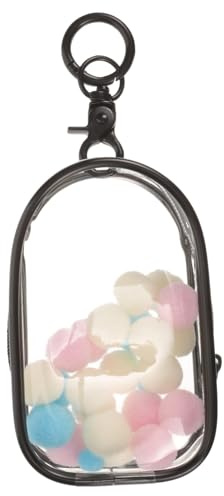 Toyvian 1uppsättning Transparent Doll Storage Bag Lätt Och Hållbar Skydda Och Visa Dina Små Dockor För Skola Och Resor