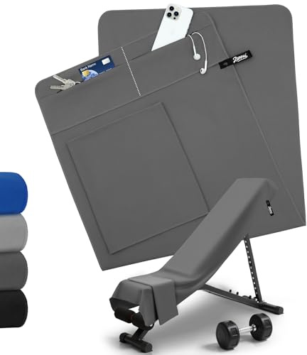 Zepphi Asciugamano Microfibra 120x50cm + 80x30cm, Asciugamano da Viaggio/Asciugamano da Bagno, Telo in Microfibra, Compatto e ad Asciugatura, Ideale per Viaggi, Spiaggia, Yoga, Sauna (Grigio scuro)