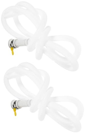 Veemoon 2pcs Air Conditioning Drain Hose Kit Portable Water Hose Condensation Drain for Home Use Air Conditioner