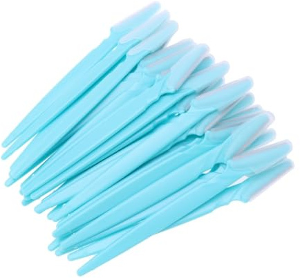 STAHAD 30 Pezzi Taglia Sopracciglia Facciali Modellatore Portatile Per Sopracciglia Blu