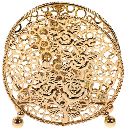 Veemoon Porte-Serviettes Vintage Métal Décoratif pour Table Support Serviettes Élégant et Pratique pour Restaurant Boîte à Mouchoirs Résistante
