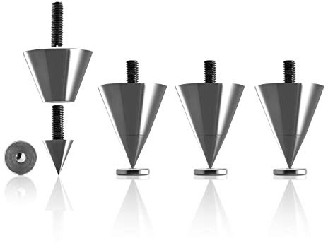 Teufel Subwoofer Spikes AC 8554 BA (4 Stück) Titan