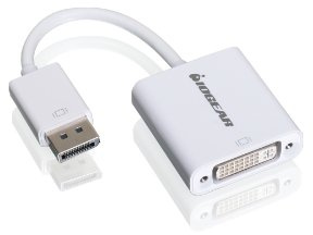 IOGEAR DisplayPort auf DVI Adapterkabel, weiß, GDPDVIW6