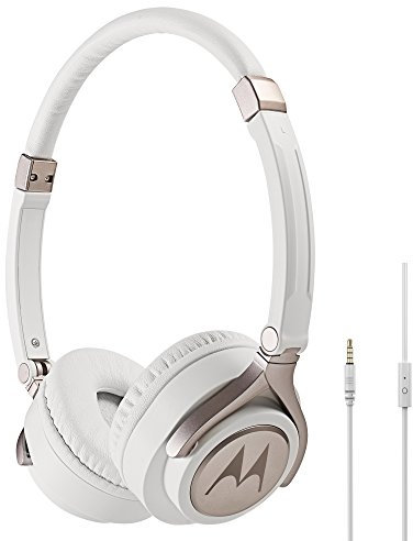 Motorola Pulse 2 - Cuffie on-ear stereo con cavo, bianco