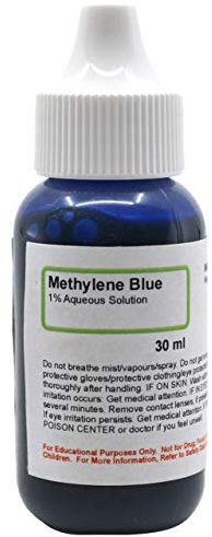 Methylene Blue Solution 1%, 1 fl oz (30mL) - Stain for Microscope - The Curated Chemical Collection by Innoviating Science