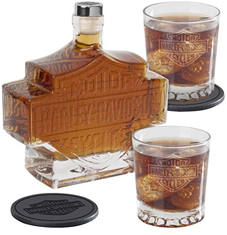 Harley-Davidson Bar & Shield Decanter Set HDL-18746 by Harley-Davidson