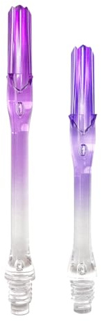 L-Style - L-Shaft Lock Slim N9 TwinColor - Transparent Lila DisplayLength 300