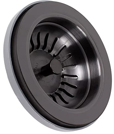 Universal basketball backsplash negro satinado para fregaderos