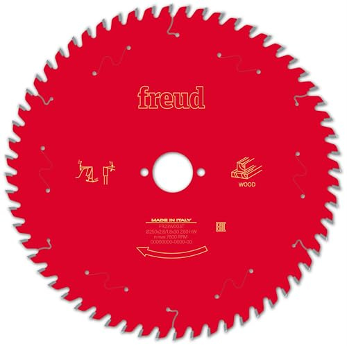 Freud FRE00692 Blade for FREUD-Ø250 2.8/1.8 AL30 Z60 BA 10° Portable Circular Saw -F03FS09776-FR23W003T