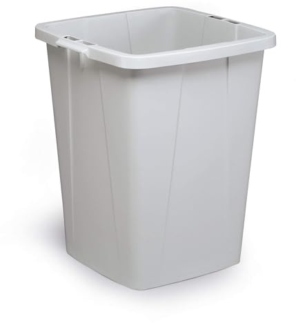 Durable Durabin Eco 90 1800505050 Sopkärl 90 l Plast (B x H x D) 520 x 610 x 490 mm Grå 1 st