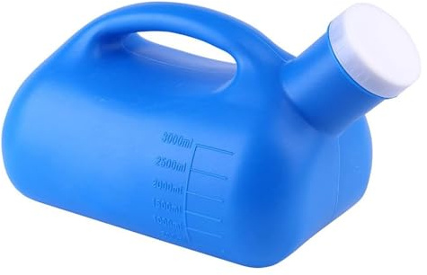 Urinflaschen für Männer 3000ML großes männliches Urinal wiederverwendbare tragbare Töpfchen-Pipi-Flaschen-Kollektor-Reisetoilette