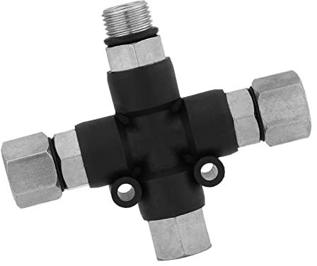 3-Wege-Airbrush-Luftschlauchverteiler-Adapter-Splitter für Tattoo-Spray, Mini-Airbrush-Kompressor, Luftverteiler-Anschluss