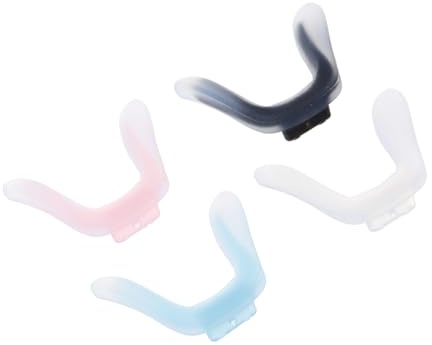 Healvian 4stücke Silikon-nasenpads Für Brillen Rutschfeste Nasenpolster Ersatz-nasenpads Brillenpolster Für Nase Nasenkissen Aus Silikon Brillenzubehör