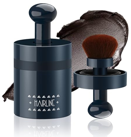 Boobeen Poudre Retouche Racines Camouflage Gris Instantané Femmes, Résistante Eau et Transpiration, Correcteur Base Cheveux