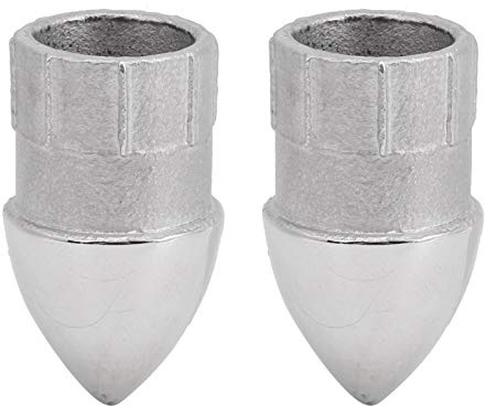 Yuecoom 316 Stainless Steel Bullet Insert Cap,Marine Grade Pipe Fitting End Plug Cap Boat Bimini Top Inside Eye for 22mmTube/Pipe (22MM)