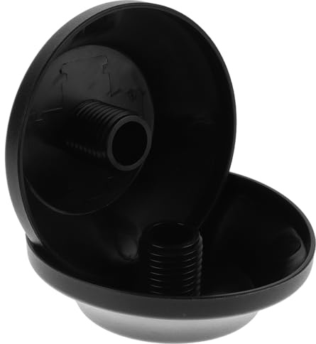 ibasenice Capuchons De Parasol En 2 Pièces Plastique Noir 4.13 Pouces Protection Uv RéParation Et Remplacement Pour Parasol Banana Et Roma Facile À Installer