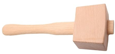 Sewroro Holzhammer Für Holzbearbeitung Kleiner Handwerkzeug Geeignet Für Heimwerker Kompakt Und Robust