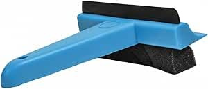 3 in 1 Ice Scraper for Car Windshield and Windows - Snow and Frost Remover with Squeegee Blade for Windscreen, Mirrors, Automotive Winter Car Cleaning Tool - Assorted Colours (1)