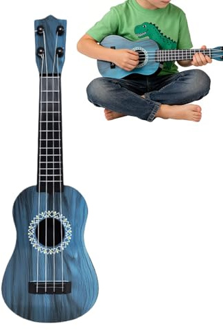 Ukulélé pour Débutants | Jouet pour avec 4 Cordes, Instrument De Musique | Ukelele pour | Jouet Musical Cadeau pour l'école Maternelle Maison et Voyage