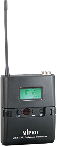 MIPRO ACT-32T UHF Taschensender für ACT 300 MA-Serie MRM 70/72