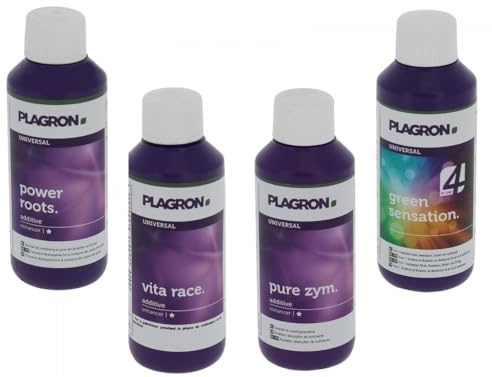 Pack boosters croissance et floraison PLAGRON 4 x 100ml