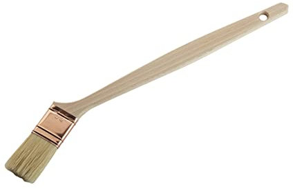 SAVY Pinceau Plat coudé sur Chant pour radiateur et accès Difficile FSC 100%, Tous Types de peintures Largeur 40mm