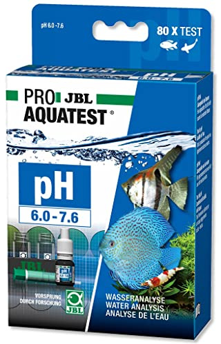 JBL ProAquaTest - Kit de Prueba de Agua para acuarios de Agua Dulce, pH 6.0-7.6