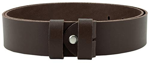Vascavi ® Wechselgürtel aus Rindsleder, Ledergürtel, 4 cm breit und ca. 0,33 cm stark, Made in Germany, #4-OS2