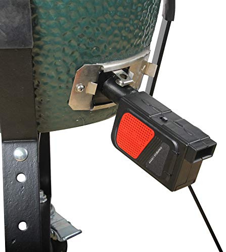 Mydracas BBQ Fire Starter Air Blower Cooking Blower Big Green Egg Grill Fan for Small Mini MiniMax Big Green Egg,Shorten The Time of Ignite The Charcoal (Upgrade Version)