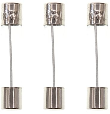 HUABAN 25 Stück F20AL250V 20A 20 Amp 250V 6 * 30mm Flinke Glassicherung