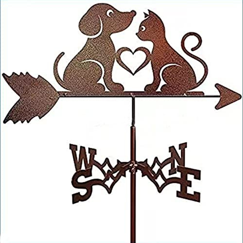 Wetterhahn,Wetterfahne für Gartenhaus,Wetterhahn für Garten,Wetterhahn für das Dach,Deko Wetterhahn,für den Außenbereich,Garten,Dach,Koppel,Dekoration,Wetterfahne