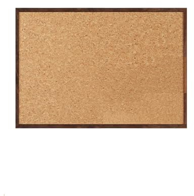 LOOQS Pinnwand aus Kork für die Wand, natürlicher Holzrahmen, Fototafel für Zuhause, Schule, Büro, Dicke 0,5 Zoll (Size : 60x90cm)