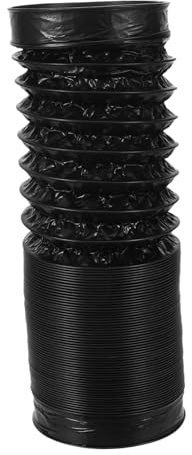 jojofuny Flexible Dryer Vent Hose Kit Made of Thickened Aluminum Foil and Pvc, 100mm Diameter with Wide Applicability and Excellent Ventilation for Standard Dryer Air Ducting