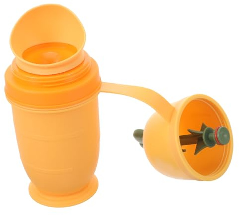JUMPLAWN Portable Boys and Girls Urinal Bottle for Boys and Girls, Toddler Travel Potty with Lid, Easy to Carry Pp Material Urinal Potty for Outdoor Activities and Long Distance Car