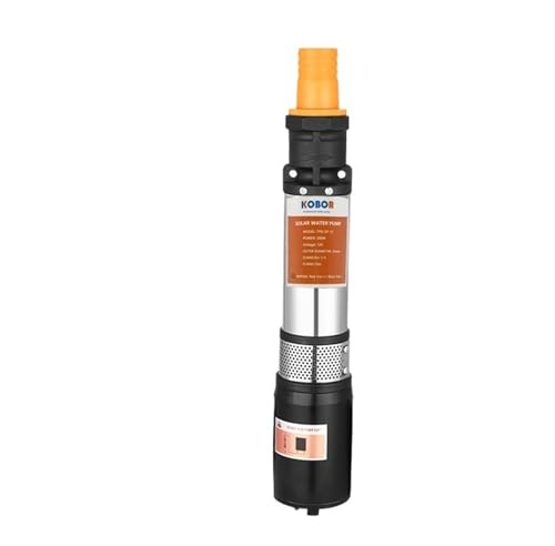 Pompa ad acqua solare DC12v 24v 48v Pompa ad alta portata con batteria a girante Pompa for pozzi profondi a grande portata Pompa sommergibile(48v)