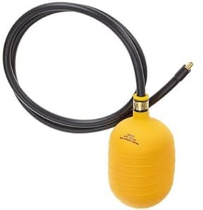 AquaForte aufblasbarer Rohrstopfen, Rohrverschluss, AH604, Gelb/Schwarz, 92-145 mm (1,5m Schlauch)