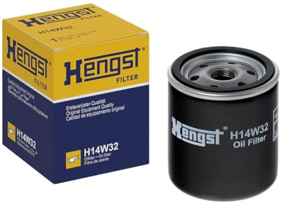 HENGST - Ölfilter H14W32 - Öl-Anschraubfilter für KFZ | Hochwertiger Motorölfilter für KFZ mit Otto- oder Dieselmotor - Robuster Ölfilter mit hoher Schmutzaufnahmefähigkeit