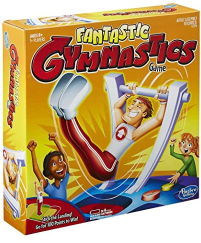 Hasbro C0376 Fantastic Gymnastics Spiel, englische Version